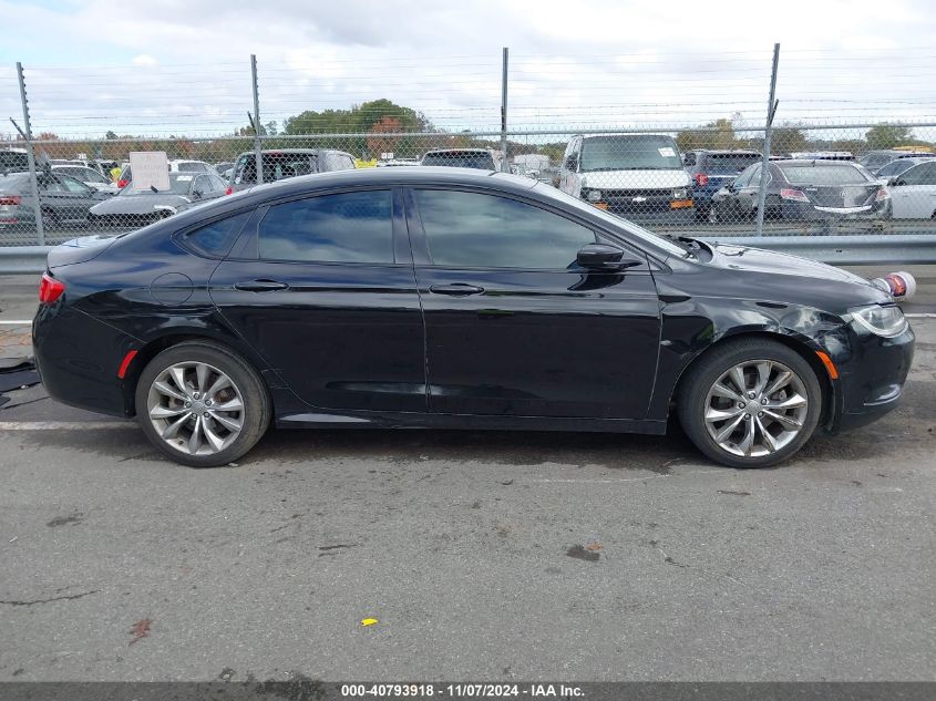 2015 Chrysler 200 S VIN: 1C3CCCBB0FN568995 Lot: 40793918