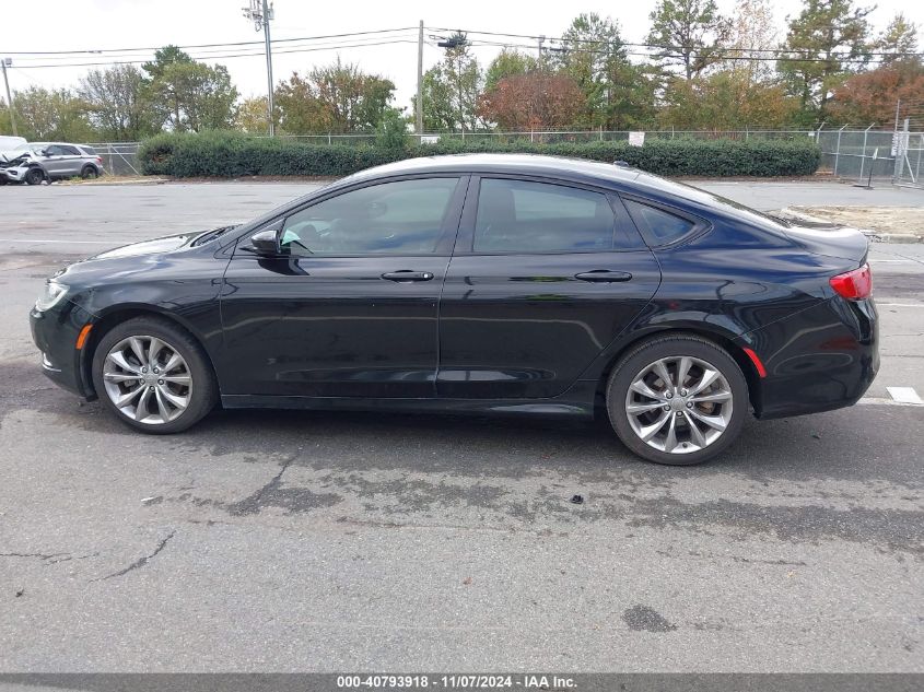 2015 Chrysler 200 S VIN: 1C3CCCBB0FN568995 Lot: 40793918