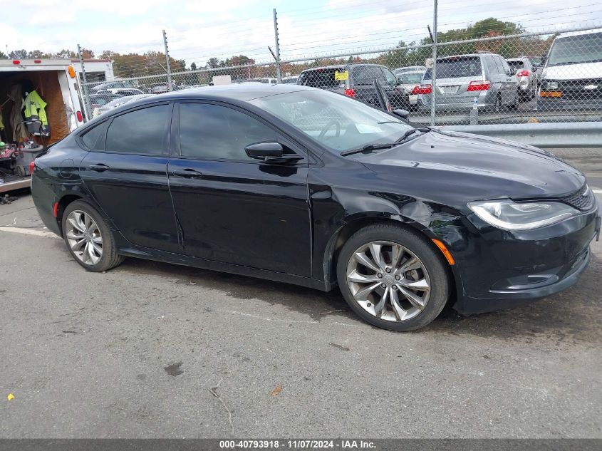 2015 Chrysler 200 S VIN: 1C3CCCBB0FN568995 Lot: 40793918