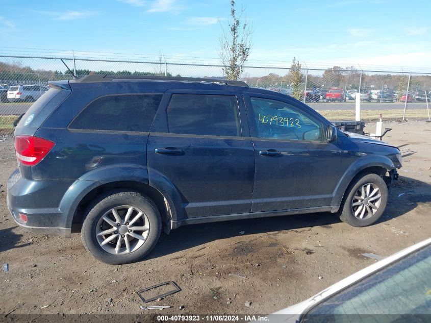 2014 Dodge Journey Sxt VIN: 3C4PDDBG4ET118101 Lot: 40793923