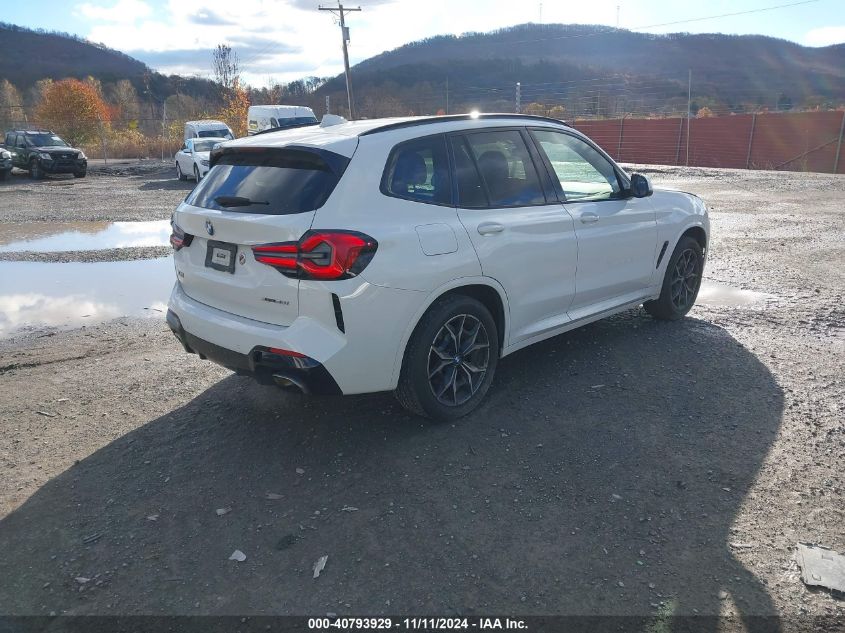 2022 BMW X3 xDrive30I VIN: 5UX53DP0XN9L96773 Lot: 40793929