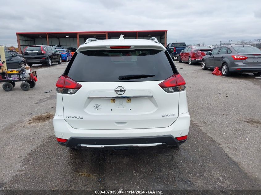 2020 Nissan Rogue Sv Intelligent Awd VIN: KNMAT2MV3LP524087 Lot: 40793930