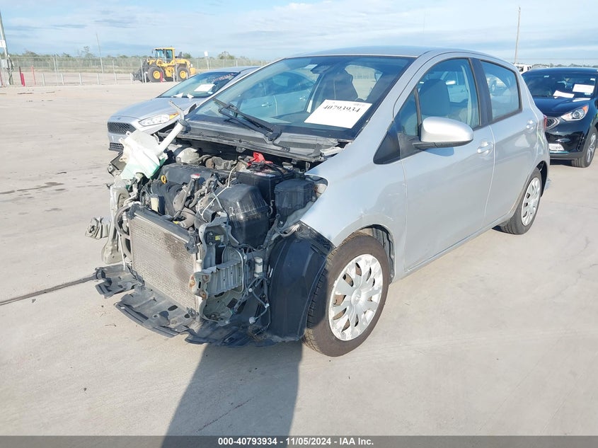 VIN VNKKTUD33HA078023 2017 TOYOTA YARIS L