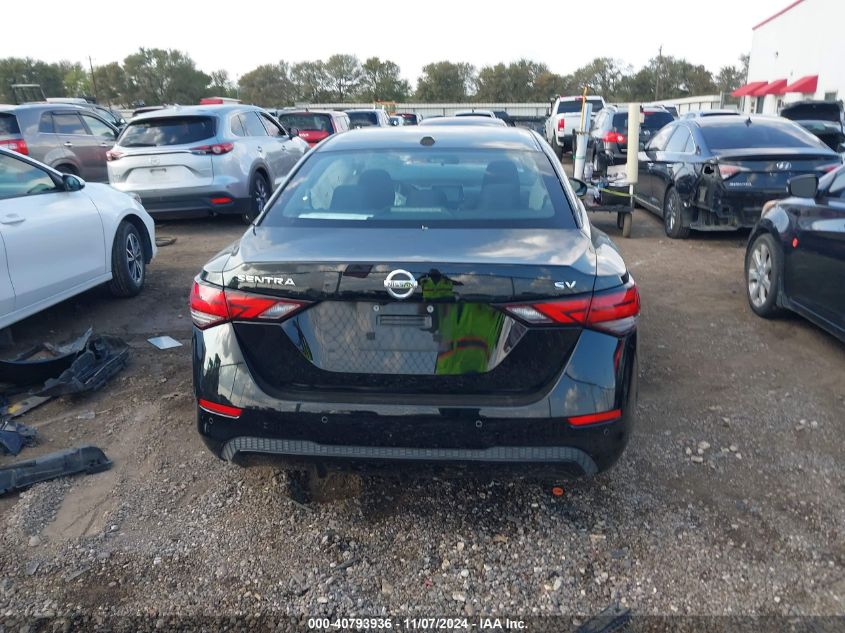 2022 Nissan Sentra Sv Xtronic Cvt VIN: 3N1AB8CV5NY242836 Lot: 40793936