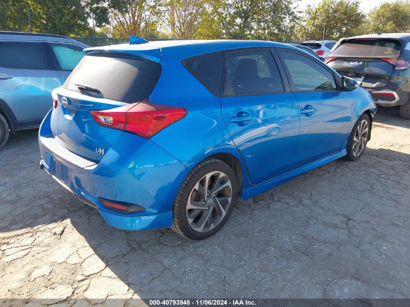 2016 Scion Im VIN: JTNKARJE8GJ516000 Lot: 40793948