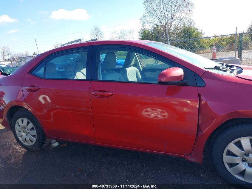 2017 Toyota Corolla Le VIN: 2T1BURHEXHC775845 Lot: 40793959