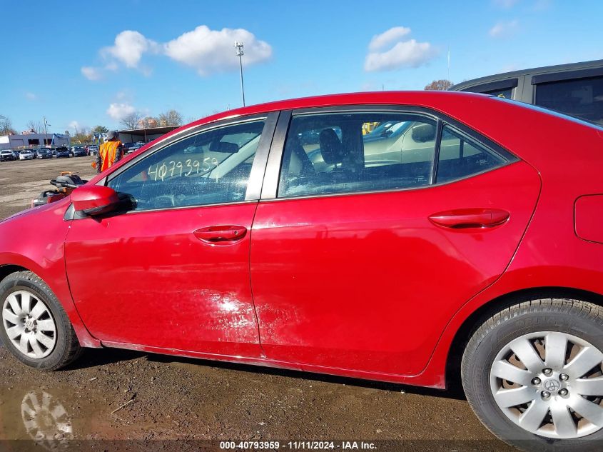 2017 Toyota Corolla Le VIN: 2T1BURHEXHC775845 Lot: 40793959