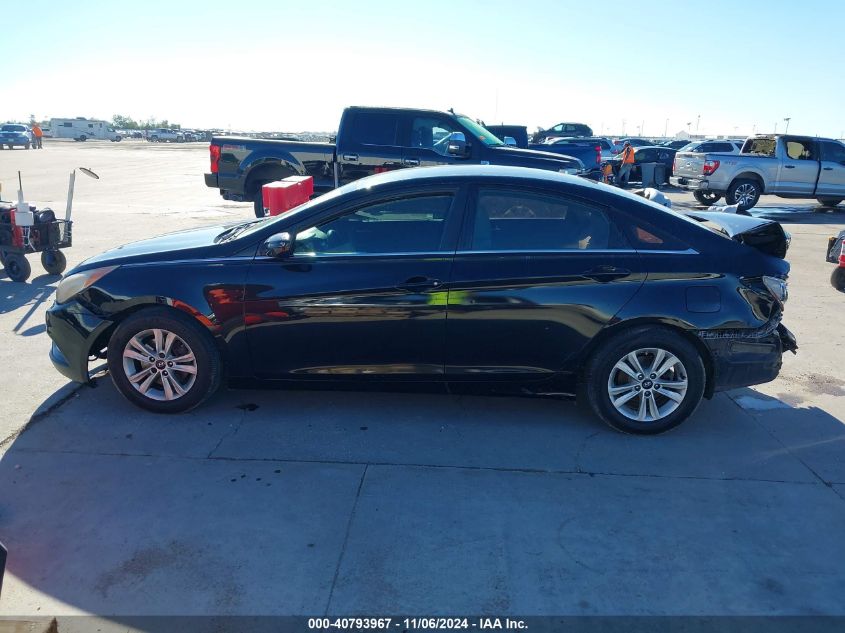 2013 Hyundai Sonata Gls VIN: 5NPEB4AC0DH774449 Lot: 40793967