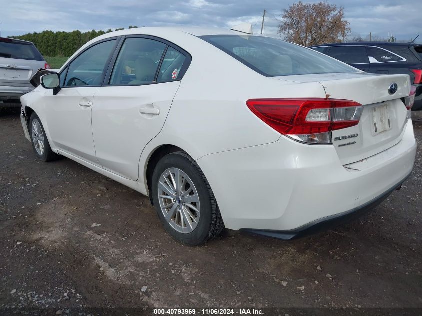 2017 Subaru Impreza 2.0I Premium VIN: 4S3GKAB61H3609124 Lot: 40793969