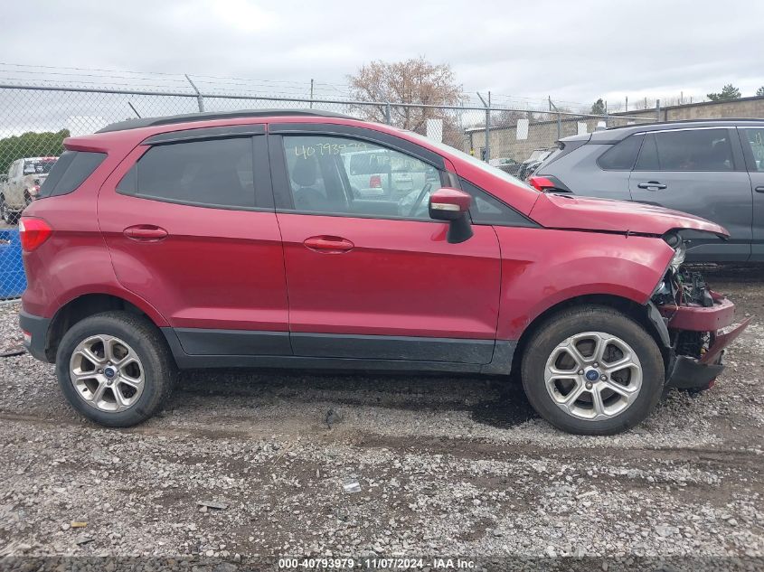 2020 Ford Ecosport Se VIN: MAJ6S3GL7LC334251 Lot: 40793979