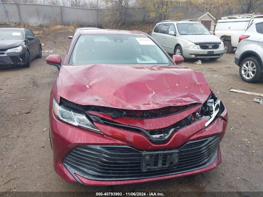 2019 Toyota Camry Le VIN: 4T1B11HK3KU825989 Lot: 40793993