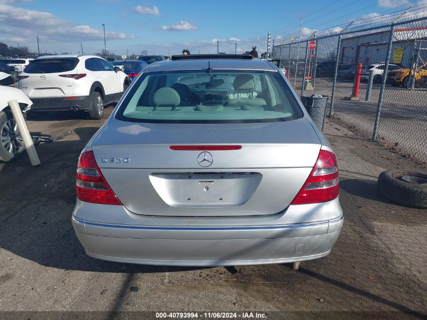 2003 Mercedes-Benz E 320 VIN: WDBUF65J23A172192 Lot: 40793994