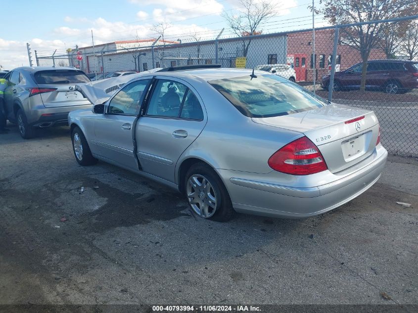 2003 Mercedes-Benz E 320 VIN: WDBUF65J23A172192 Lot: 40793994