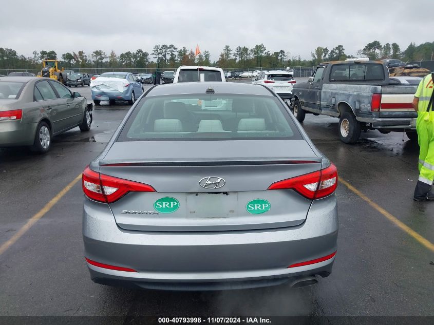 2016 HYUNDAI SONATA SE - 5NPE24AF3GH386596