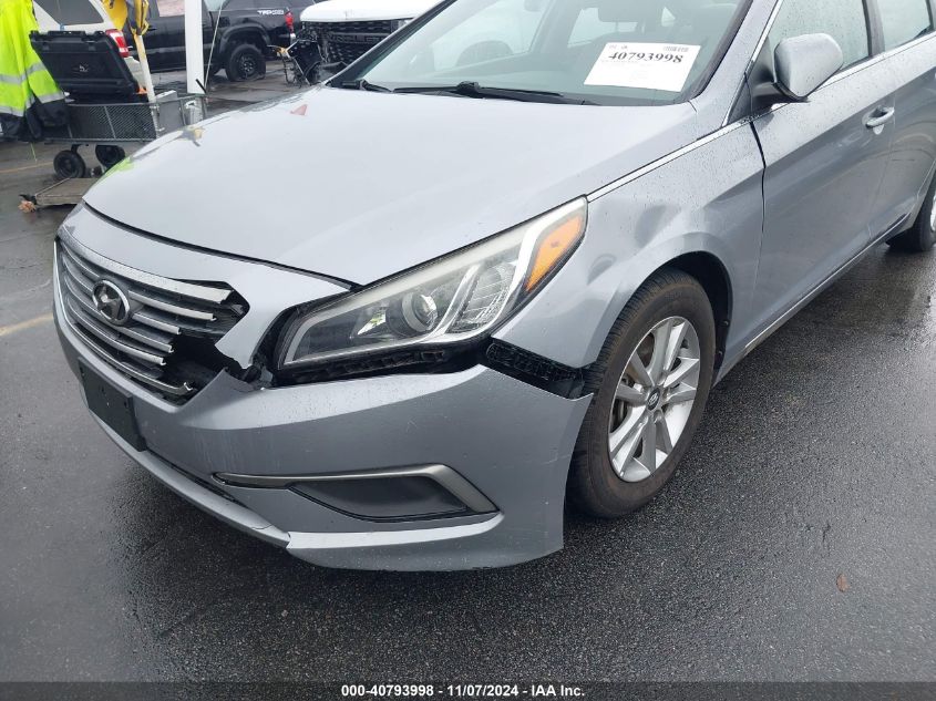 2016 HYUNDAI SONATA SE - 5NPE24AF3GH386596