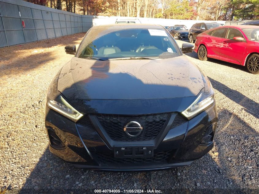 2020 Nissan Maxima Sr Xtronic Cvt VIN: 1N4AA6EV4LC381918 Lot: 40794005