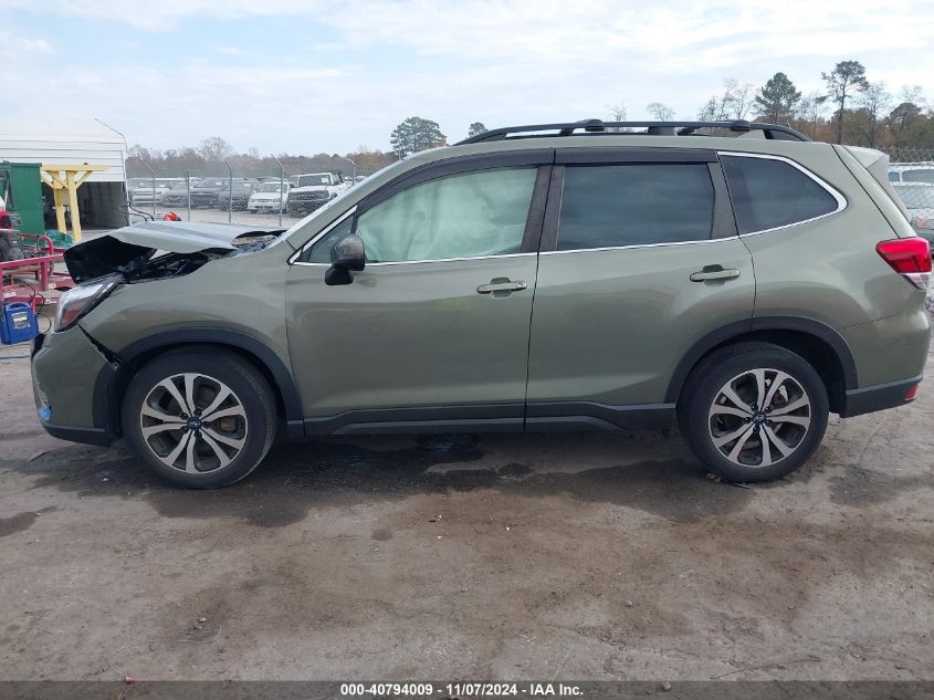 2021 Subaru Forester Limited VIN: JF2SKAUC3MH505018 Lot: 40794009