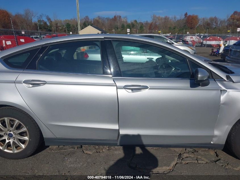 2016 Ford Fusion S VIN: 3FA6P0G71GR189167 Lot: 40794018