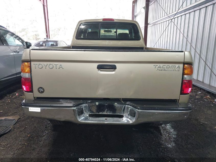 2004 Toyota Tacoma Prerunner V6 VIN: 5TESN92N24Z306078 Lot: 40794024