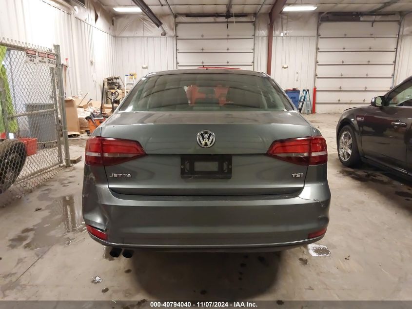 2018 Volkswagen Jetta 1.4T S VIN: 3VW2B7AJ6JM257615 Lot: 40794040