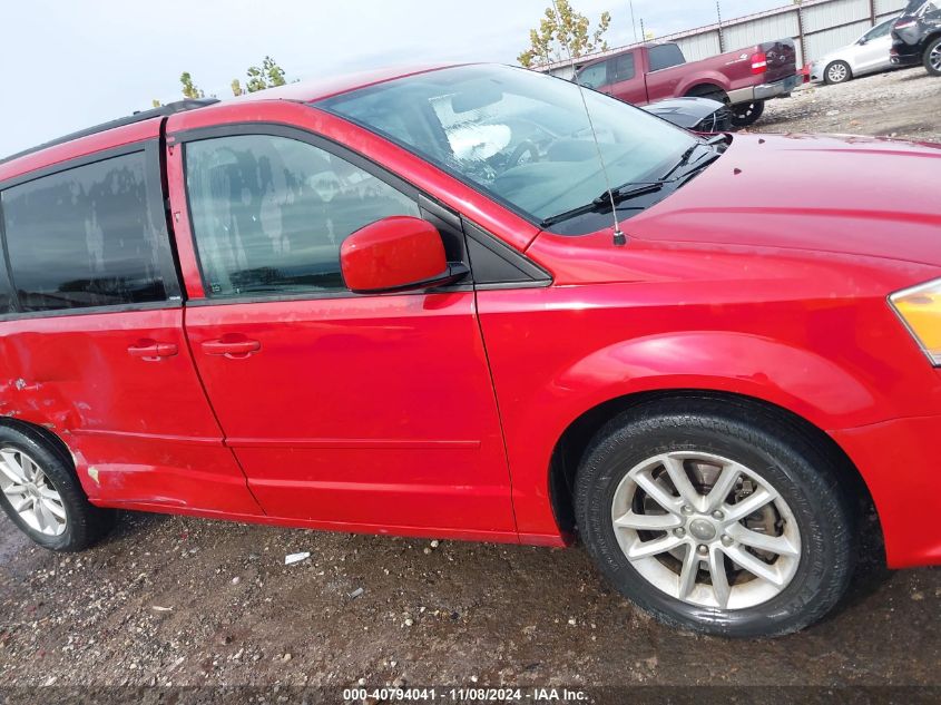 2014 Dodge Grand Caravan Sxt VIN: 2C4RDGCG2ER172959 Lot: 40794041