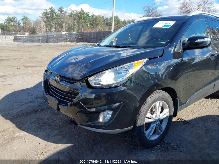 2013 Hyundai Tucson Gls VIN: KM8JUCAC3DU559698 Lot: 40794042