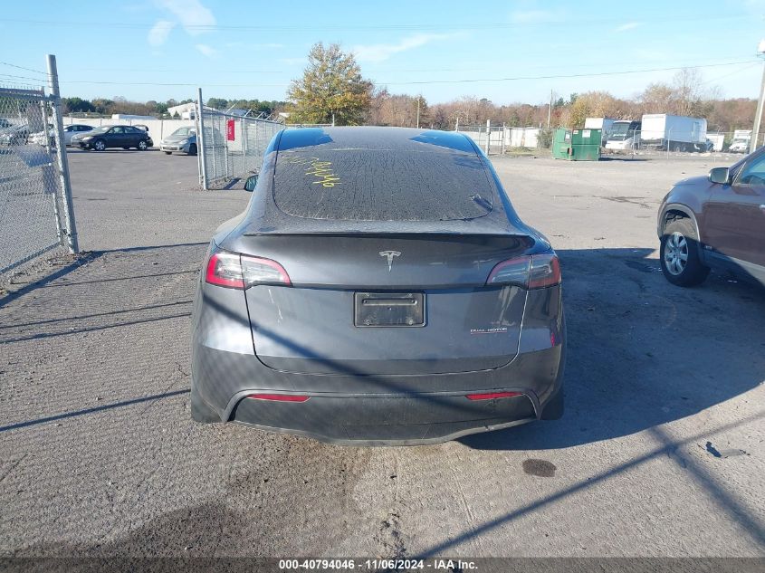 2023 Tesla Model Y Performance Dual Motor All-Wheel Drive VIN: 7SAYGDEF9PF613140 Lot: 40794046