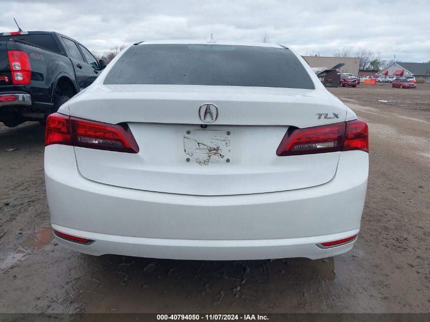 2016 Acura Tlx VIN: 19UUB1F31GA001876 Lot: 40794050