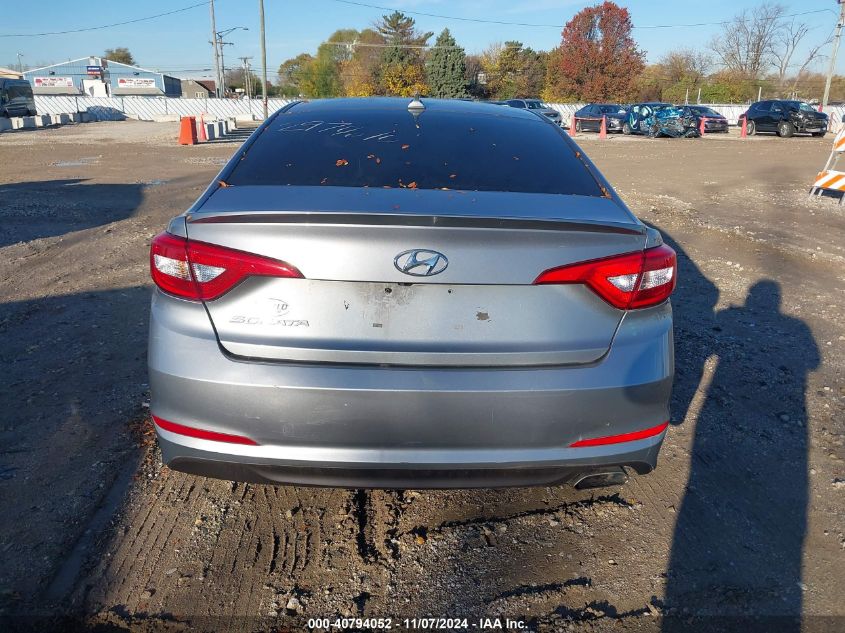 2016 Hyundai Sonata Se VIN: 5NPE24AF9GH388675 Lot: 40794052