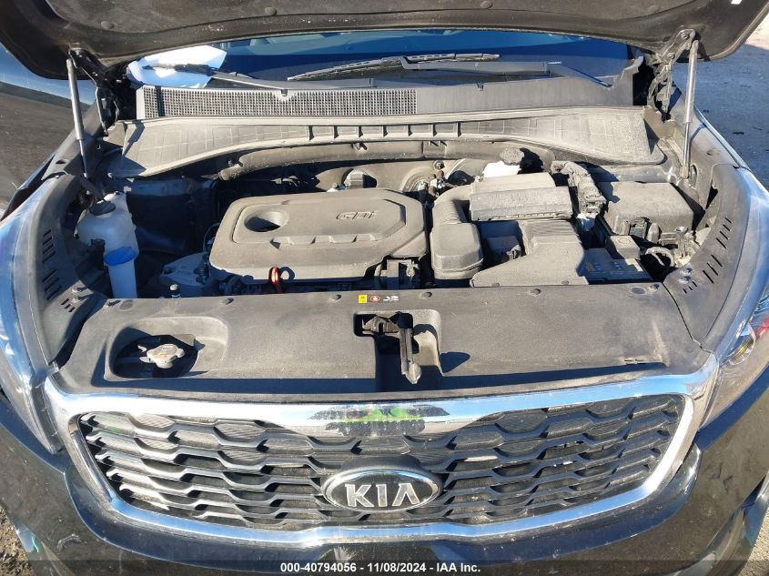 2019 KIA SORENTO 2.4L LX - 5XYPGDA39KG592294