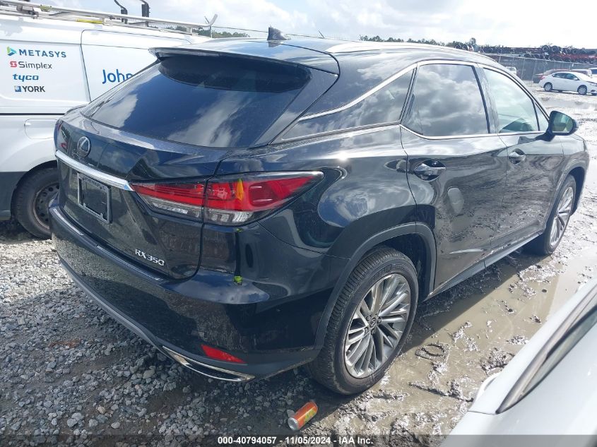 VIN 2T2JZMAA3MC209829 2021 Lexus RX, 350 no.4