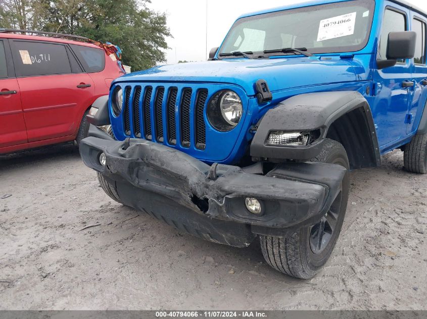 2022 Jeep Wrangler Unlimited Sport VIN: 1C4HJXDN5NW163679 Lot: 40794066