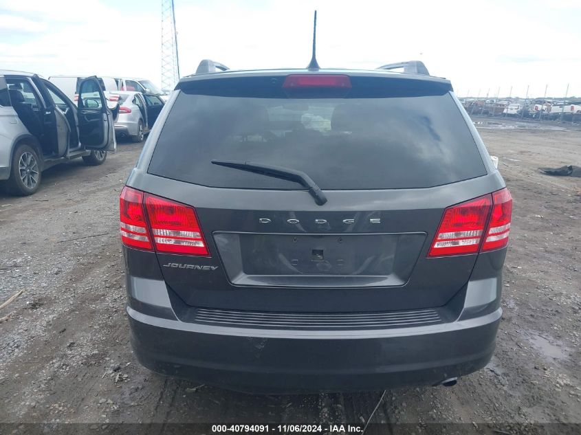 2018 Dodge Journey Se VIN: 3C4PDCAB8JT444106 Lot: 40794091