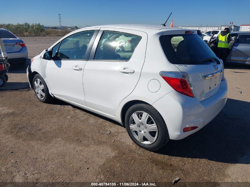 2012 Toyota Yaris Le VIN: JTDKTUD30CD518408 Lot: 40794105