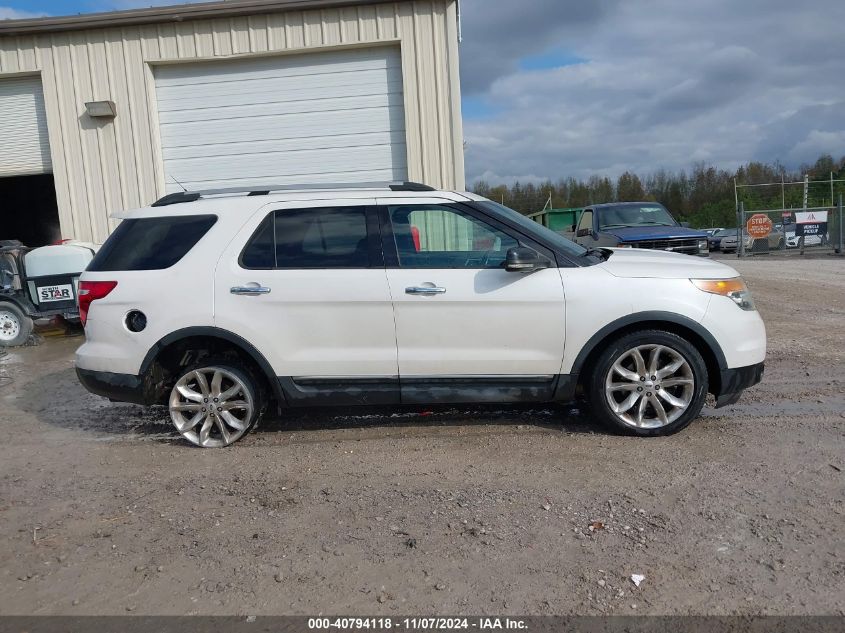 2012 FORD EXPLORER VIN: 1FMHK7D85CGA30222
