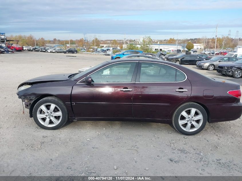 2006 Lexus Es 330 VIN: JTHBA30G365172859 Lot: 40794120