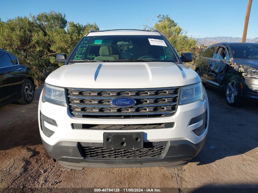 2016 Ford Explorer VIN: 1FM5K7B86GGB12231 Lot: 40794128