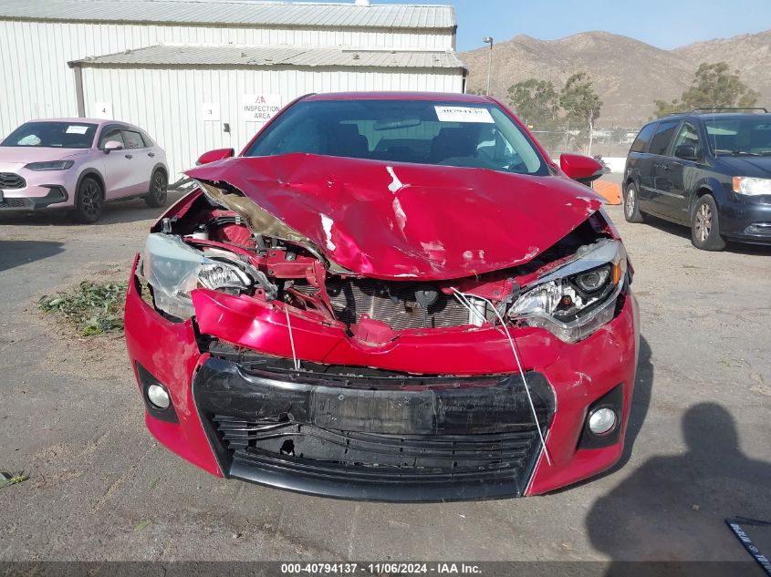 2016 TOYOTA COROLLA S PLUS - 5YFBURHE1GP412428