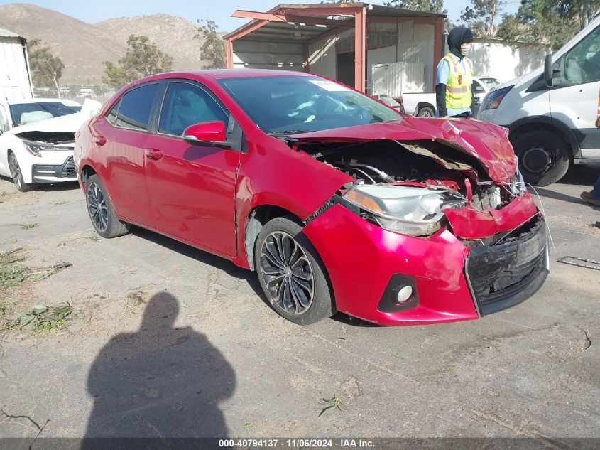 VIN 5YFBURHE1GP412428 2016 Toyota Corolla, S Plus no.1