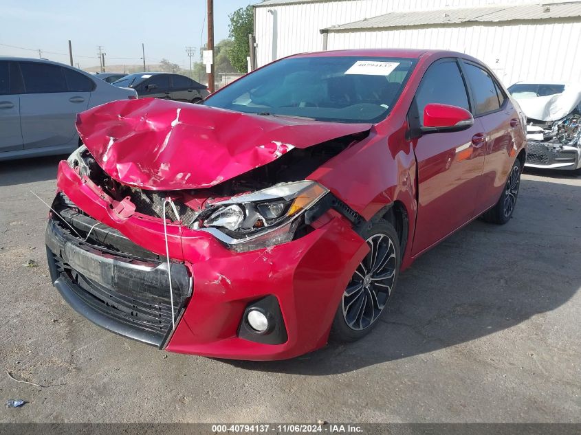 2016 TOYOTA COROLLA S PLUS - 5YFBURHE1GP412428