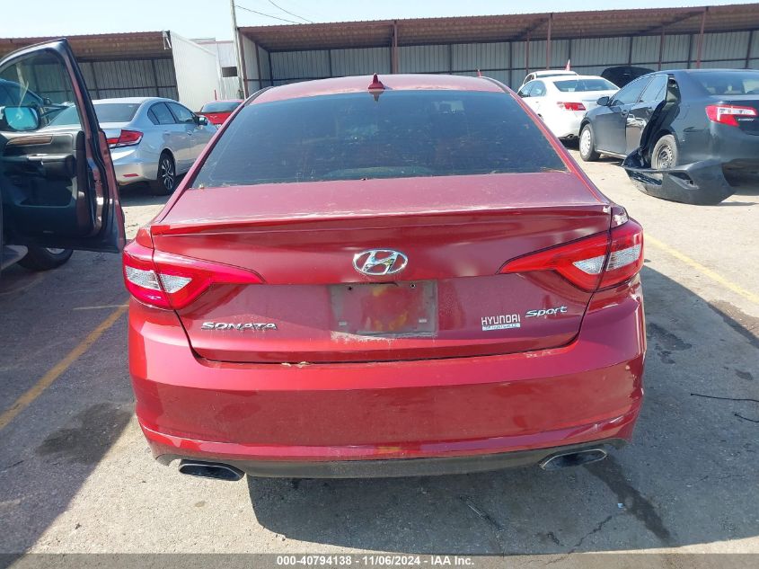 2016 Hyundai Sonata Sport VIN: 5NPE34AF8GH428452 Lot: 40794138