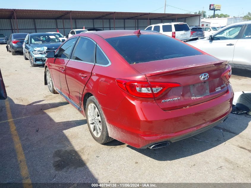 2016 Hyundai Sonata Sport VIN: 5NPE34AF8GH428452 Lot: 40794138