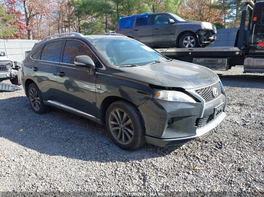 VIN 2T2BK1BA0DC167724 2013 Lexus RX, 350 F Sport no.1