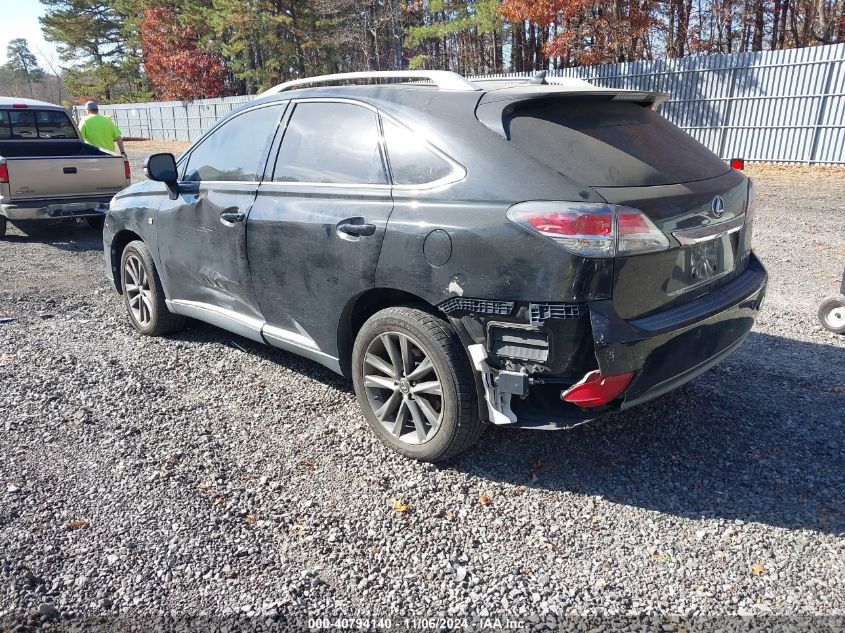 VIN 2T2BK1BA0DC167724 2013 Lexus RX, 350 F Sport no.3