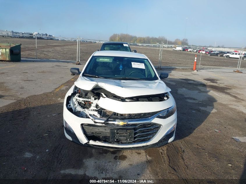 2023 Chevrolet Malibu Fwd Ls VIN: 1G1ZB5ST6PF184057 Lot: 40794154