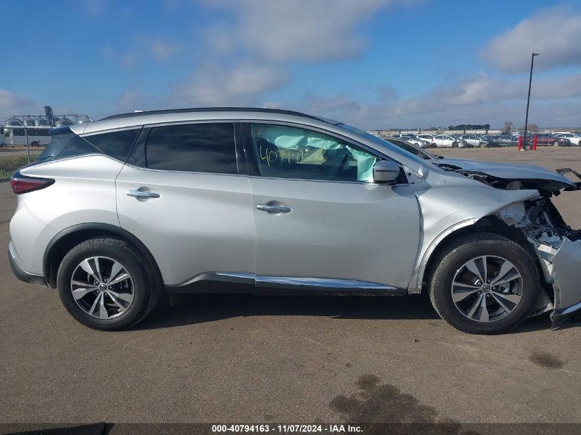 2021 Nissan Murano Sv Intelligent Awd VIN: 5N1AZ2BS8MC107611 Lot: 40794163