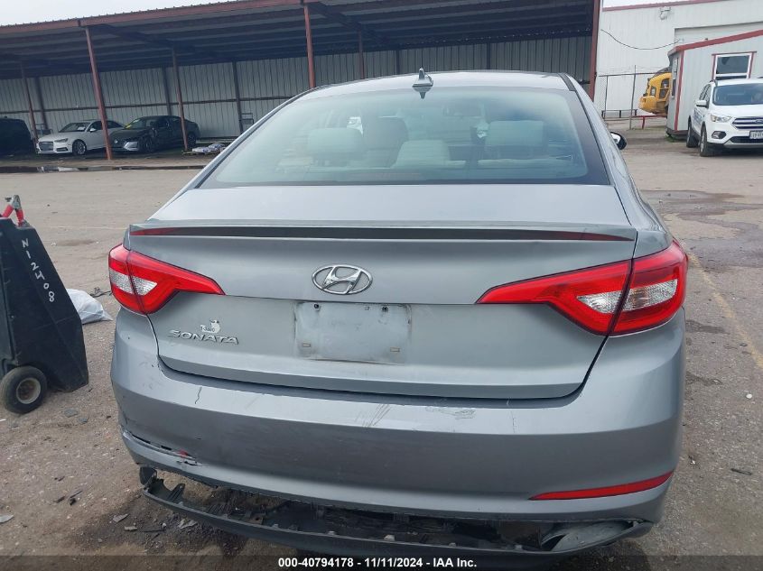 2017 Hyundai Sonata Se VIN: 5NPE24AFXHGH45722 Lot: 40794178