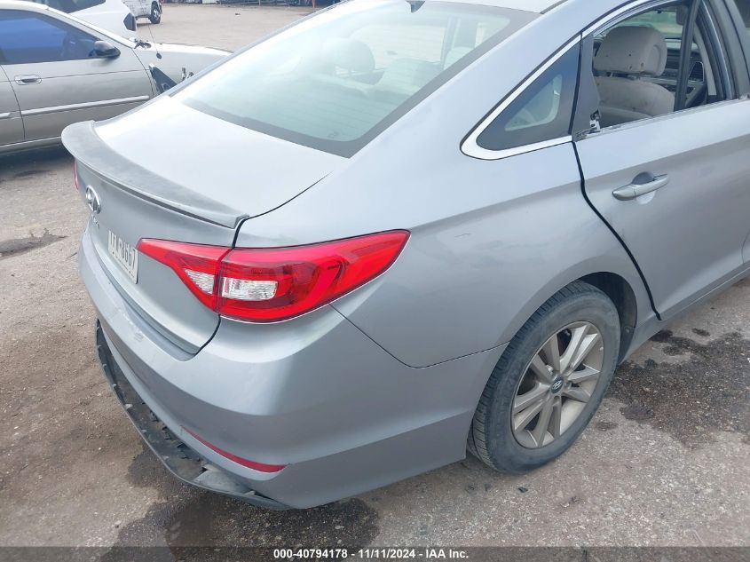 2017 HYUNDAI SONATA SE - 5NPE24AFXHGH45722