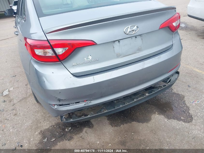 2017 HYUNDAI SONATA SE - 5NPE24AFXHGH45722