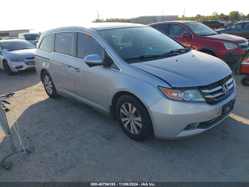 VIN 5FNRL5H62EB129208 2014 Honda Odyssey, Ex-L no.1